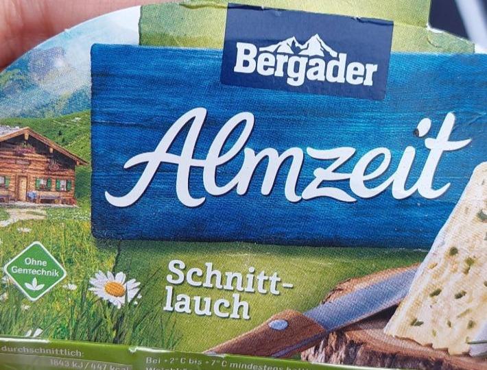 Фото - Allzeit Schnitt-lauch сыр с травами Bergader
