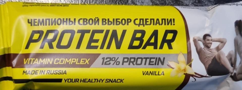 Фото - Батончик protein bar витаминный комплекс с ванильным вкусом Ironman