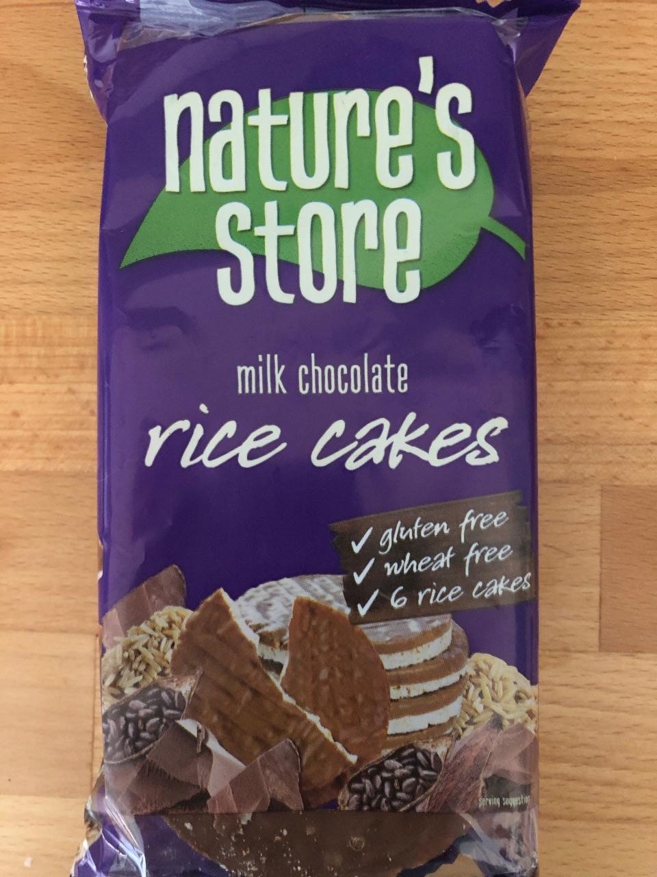 Фото - Rice cakes milk chocolate Nature’s Store