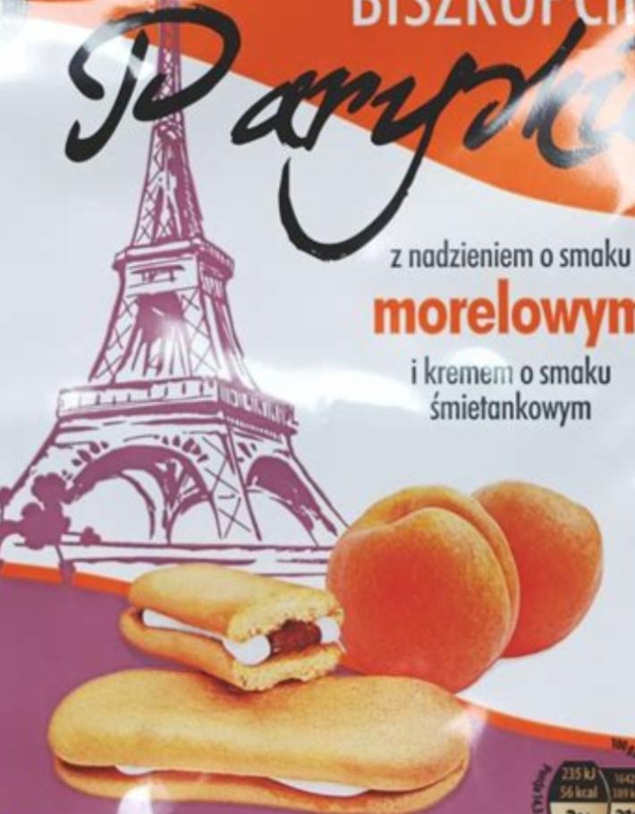 Фото - Печенье абрикосовое Morelowym kremom Biszkopciki
