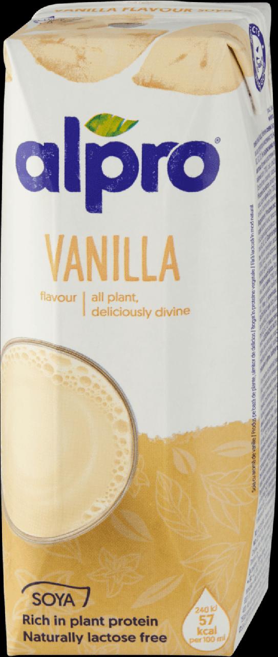 Фото - Соевый напиток со вкусом ванили Alpro