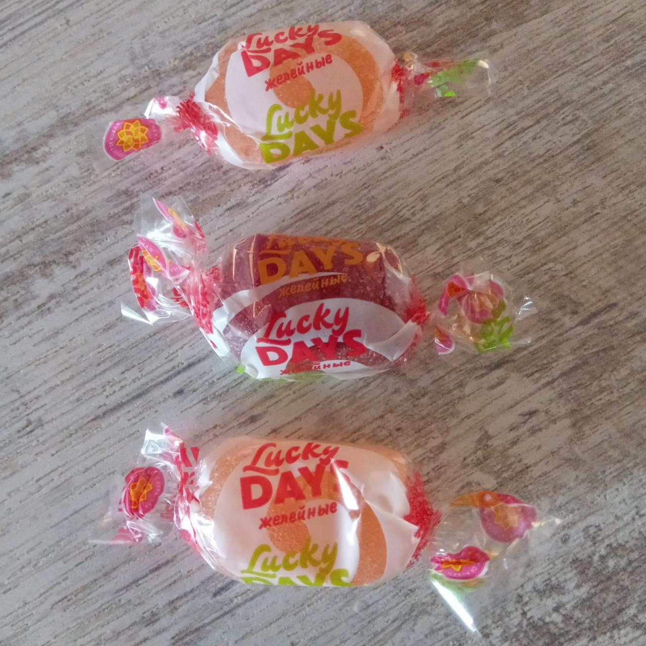 Фото - конфеты с желейным корпусом неглазированные Lucky Days