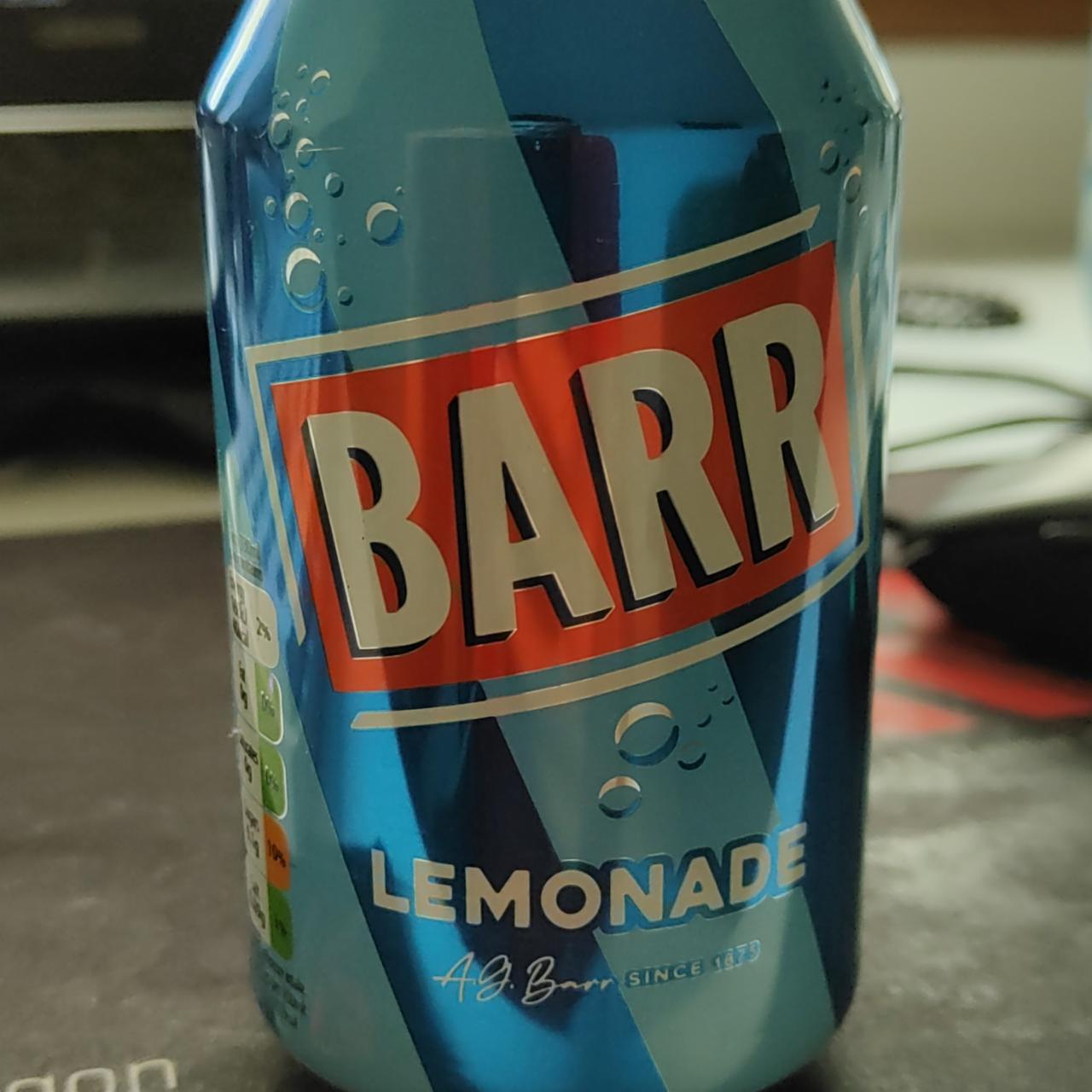 Фото - Напиток безалкогольный газированный Lemonade Barr