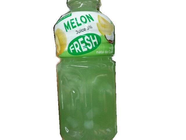 Фото - Напиток Juice Fresh Melon с кусочками Кокосового желе со вкусом Дыни