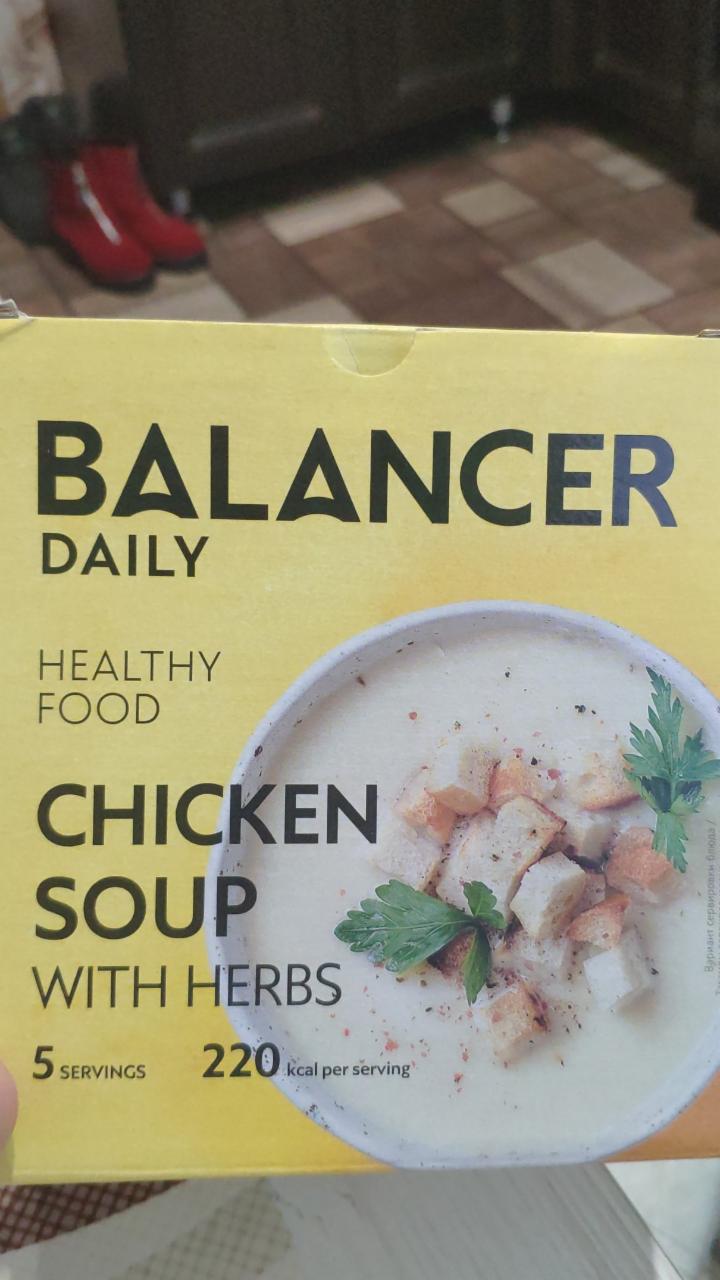 Фото - куриный суп пюре Balancer Daily