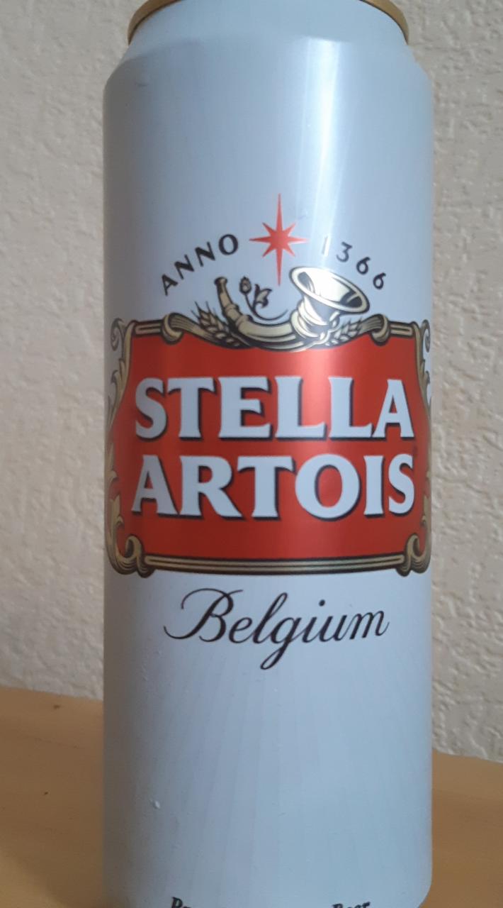 Фото - Пиво светлое пастеризованное 5.0% Stella Artois