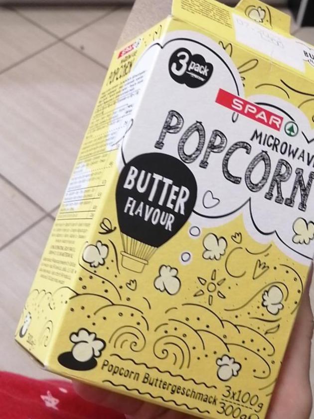 Фото - Microwave popcorn Butter Spar