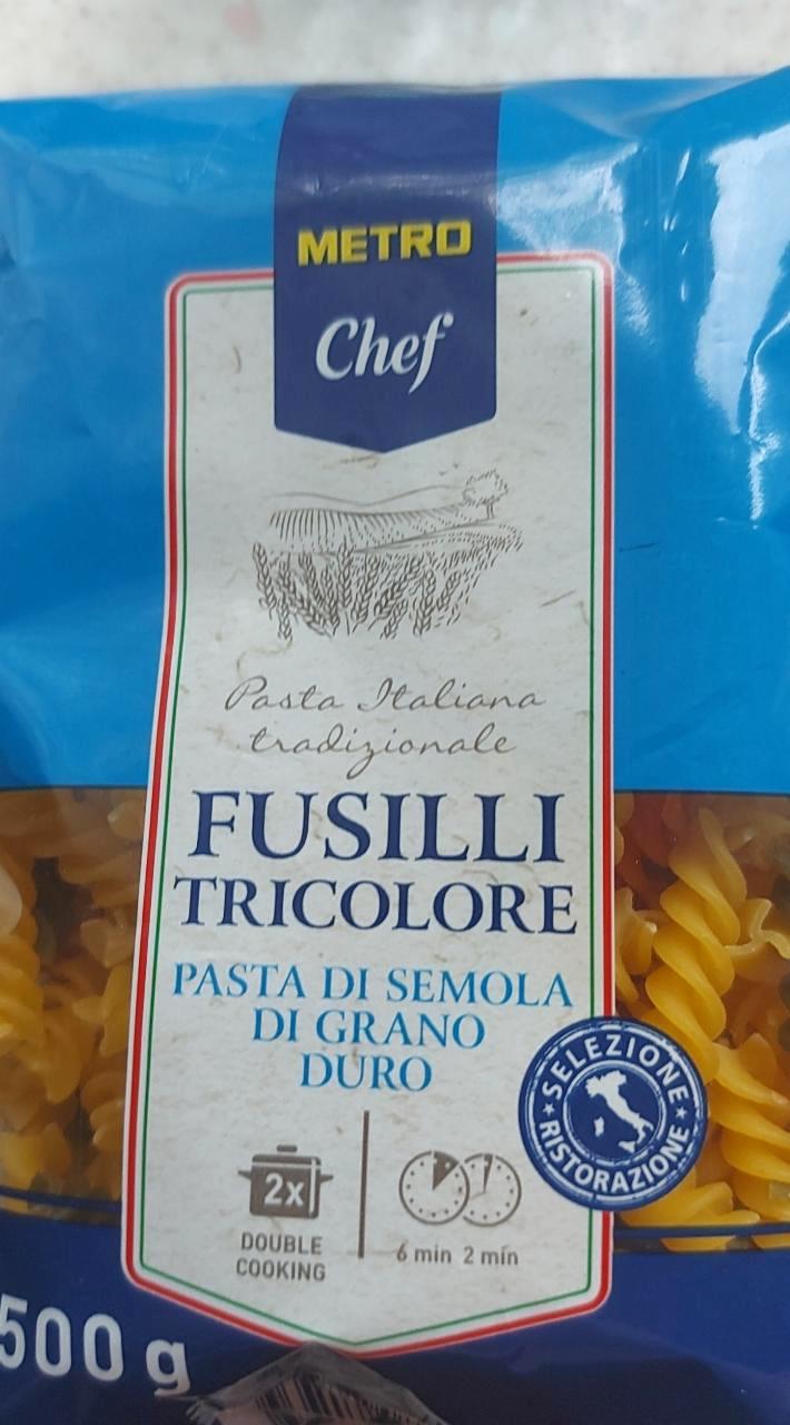 Фото - Макароны из твердых сортов пшеницы Fusilli Tricolore Metro Chef