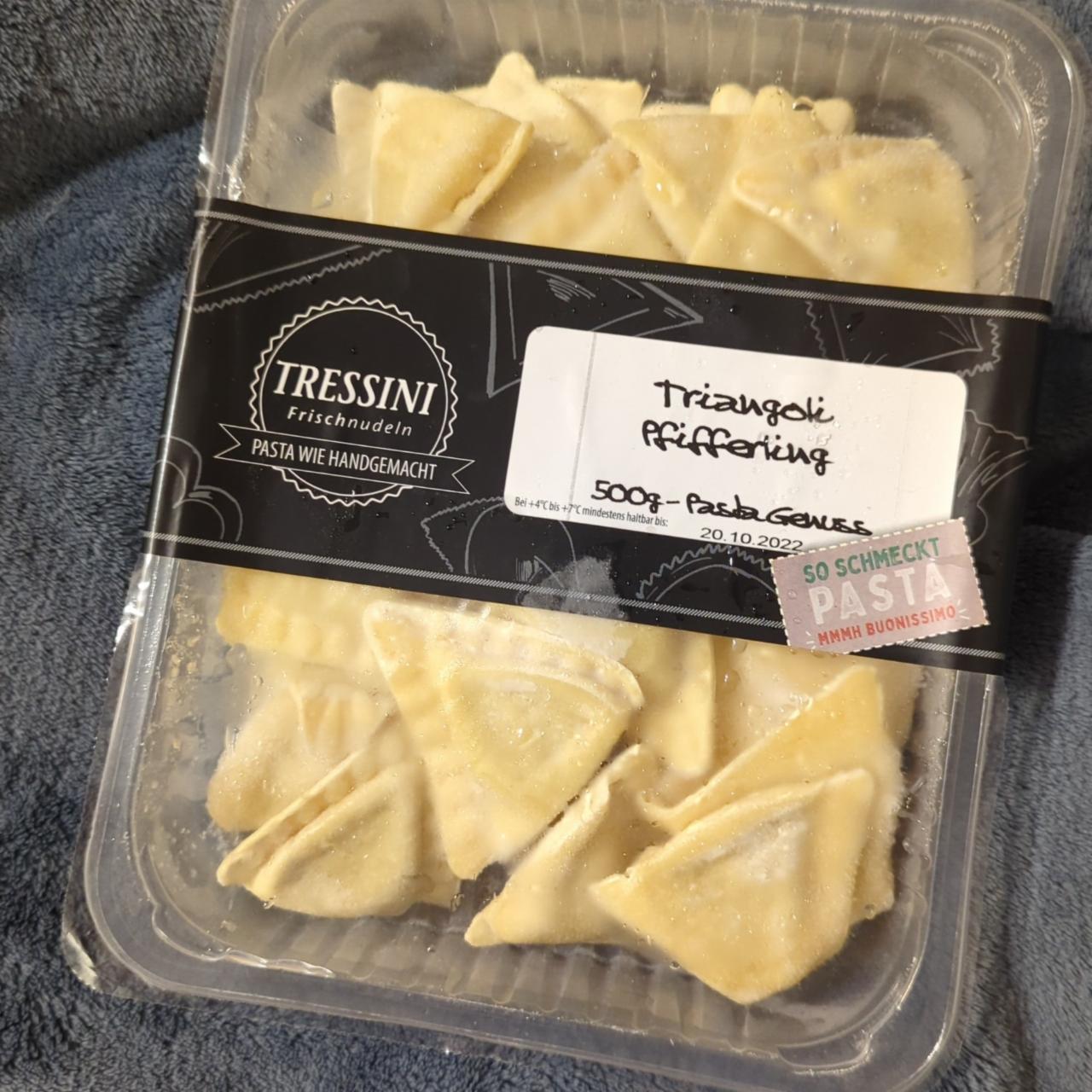 Фото - трианголи с начинкой Triangoli pfifferling Pasta Genuss Tressini