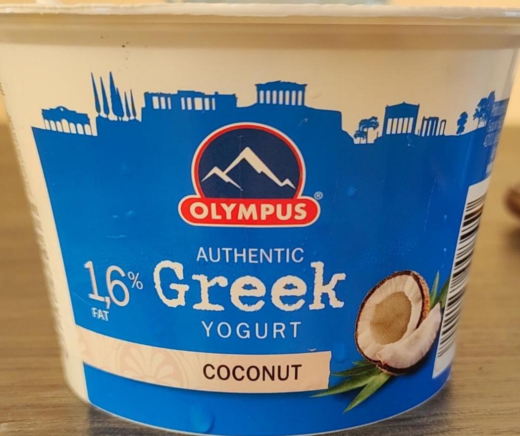 Фото - Йогурт кокосовый greco yogurt cocco Olympus