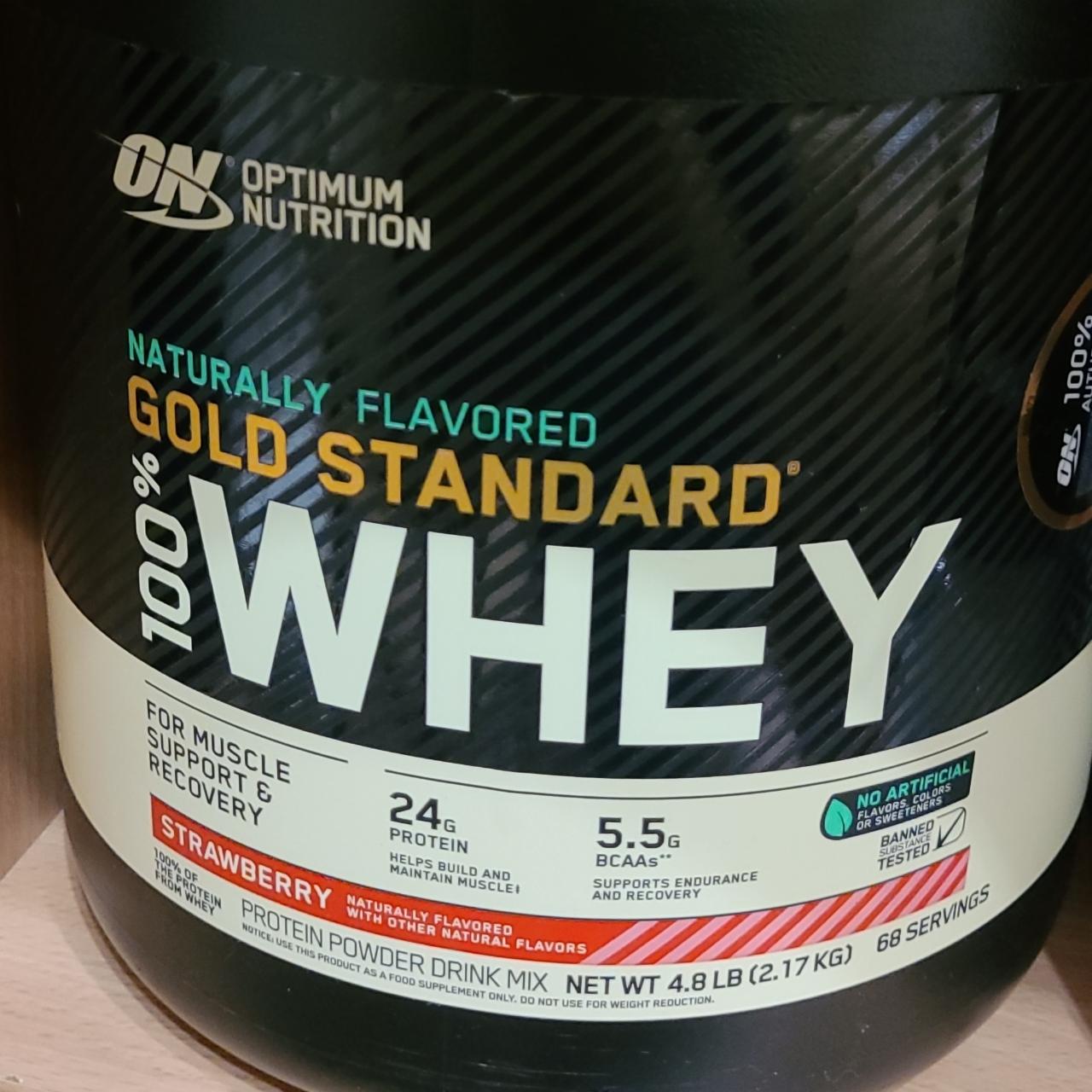 Фото - Протеин 100% whey Naturally Flavored Whey Gold Standard Optimum nutrition