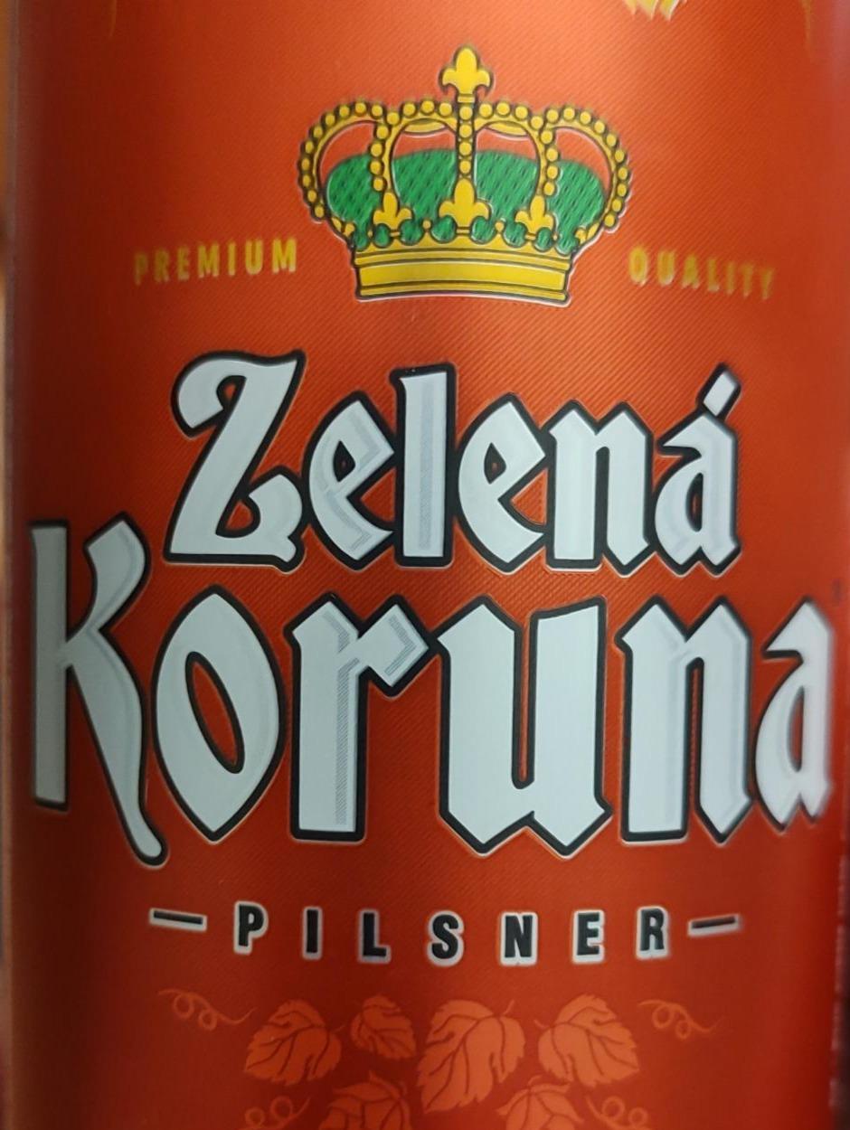 Фото - Пиво светлое 4.8% Lezak Zelena Koruna