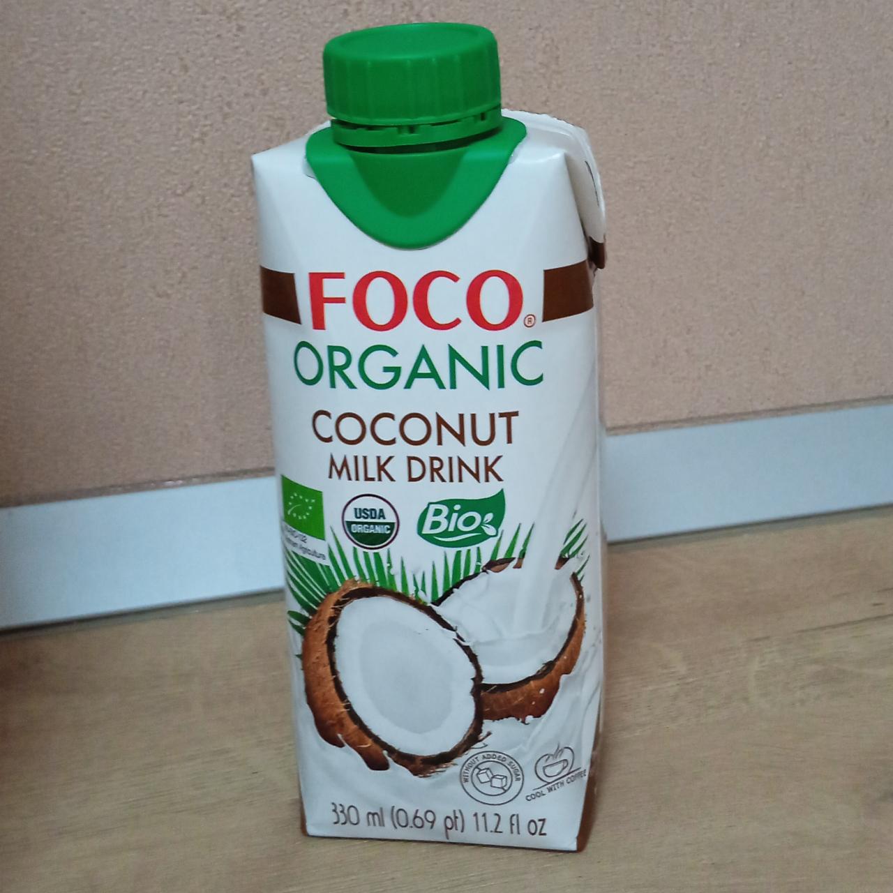 Фото - Coconut milk drink Foco organic