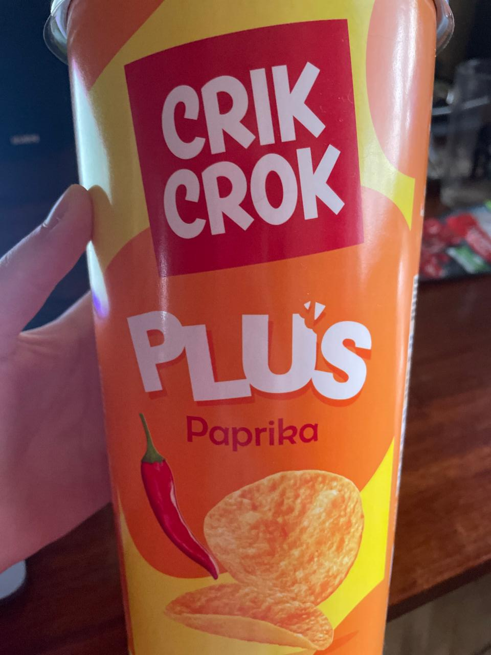 Фото - Чипсы со вкусом паприки Paprika Crik Crok