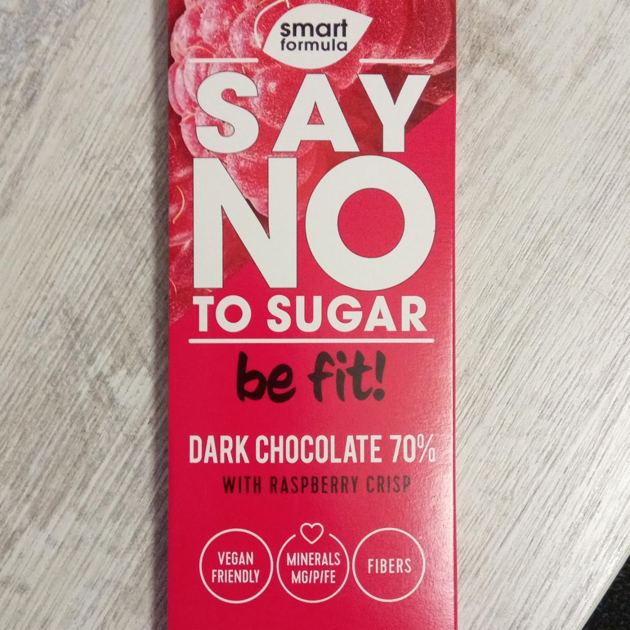 Фото - Say no горький шоколад с малиной Smart formula