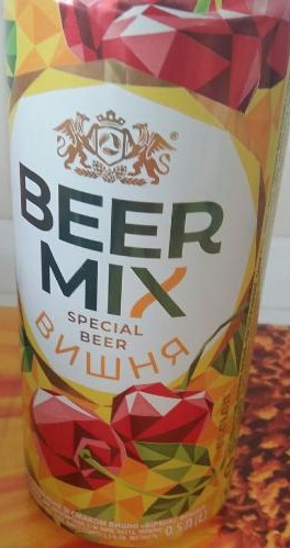 Фото - Пиво 2.5% специальное со вкусом вишни Beer Mix Оболонь