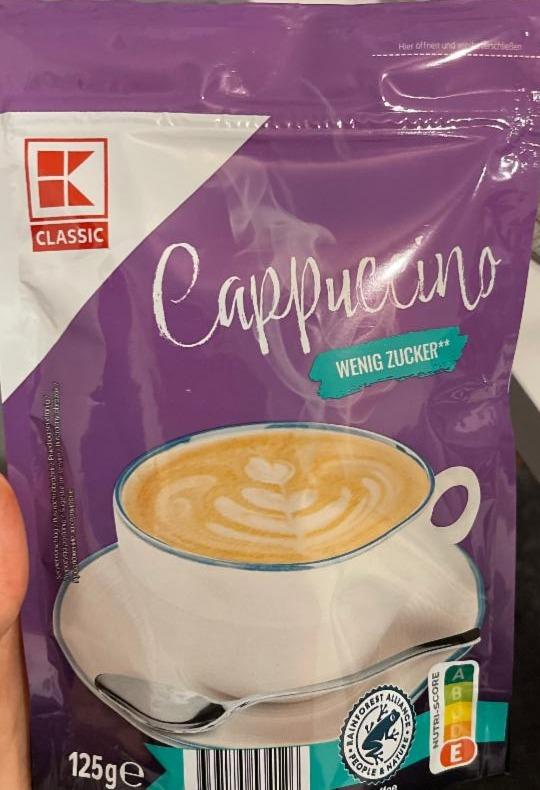 Фото - Cappuccino wenig zucker K-Classic