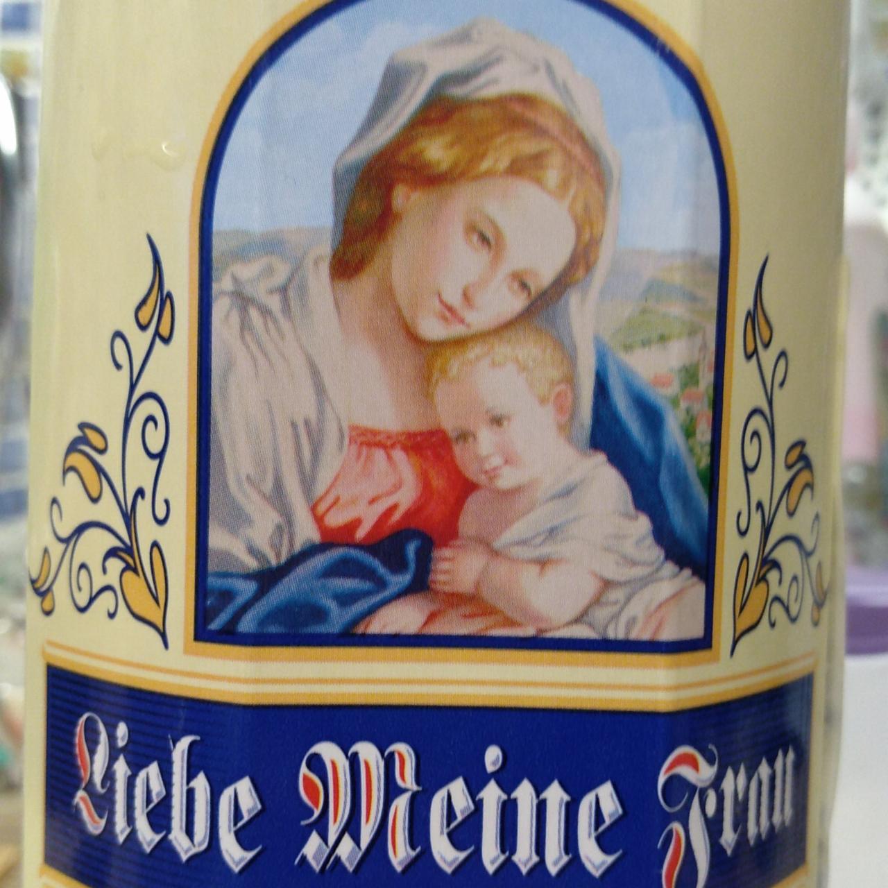 Фото - Вино белое полусладкое 9.5% Liebe Meine Frau