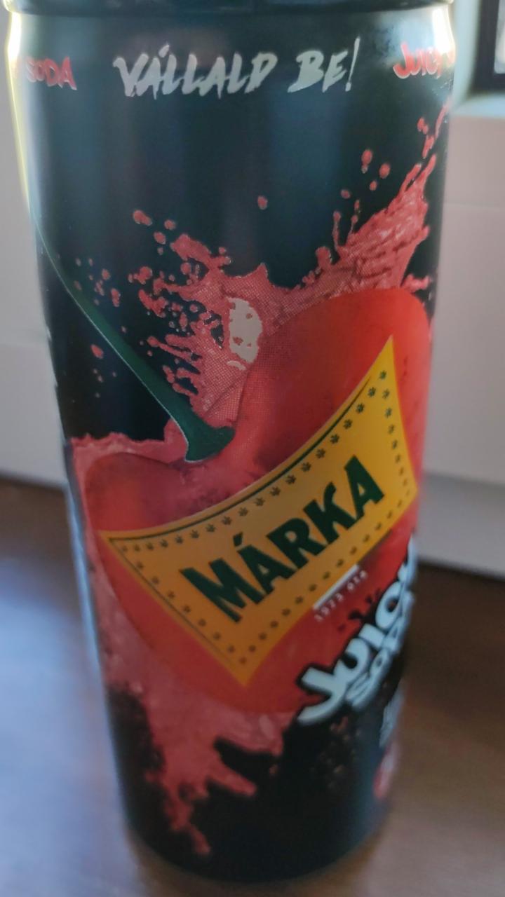 Фото - Напиток газированный вишня Juicy Soda Meggy Marka
