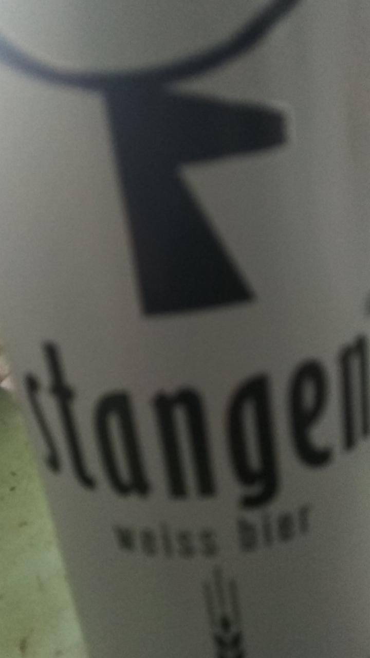 Фото - Пиво светлое нефильтрованное Weiss bier 4.9% Stangen