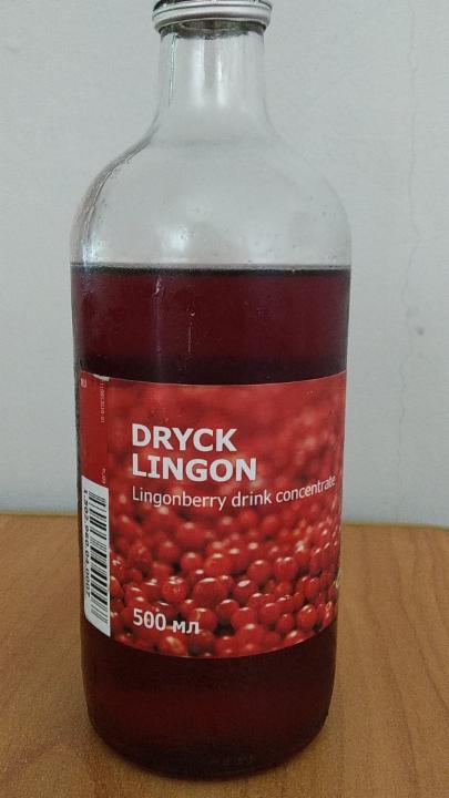 Фото - Dryck lingon брусничный напиток 500ml IKEA