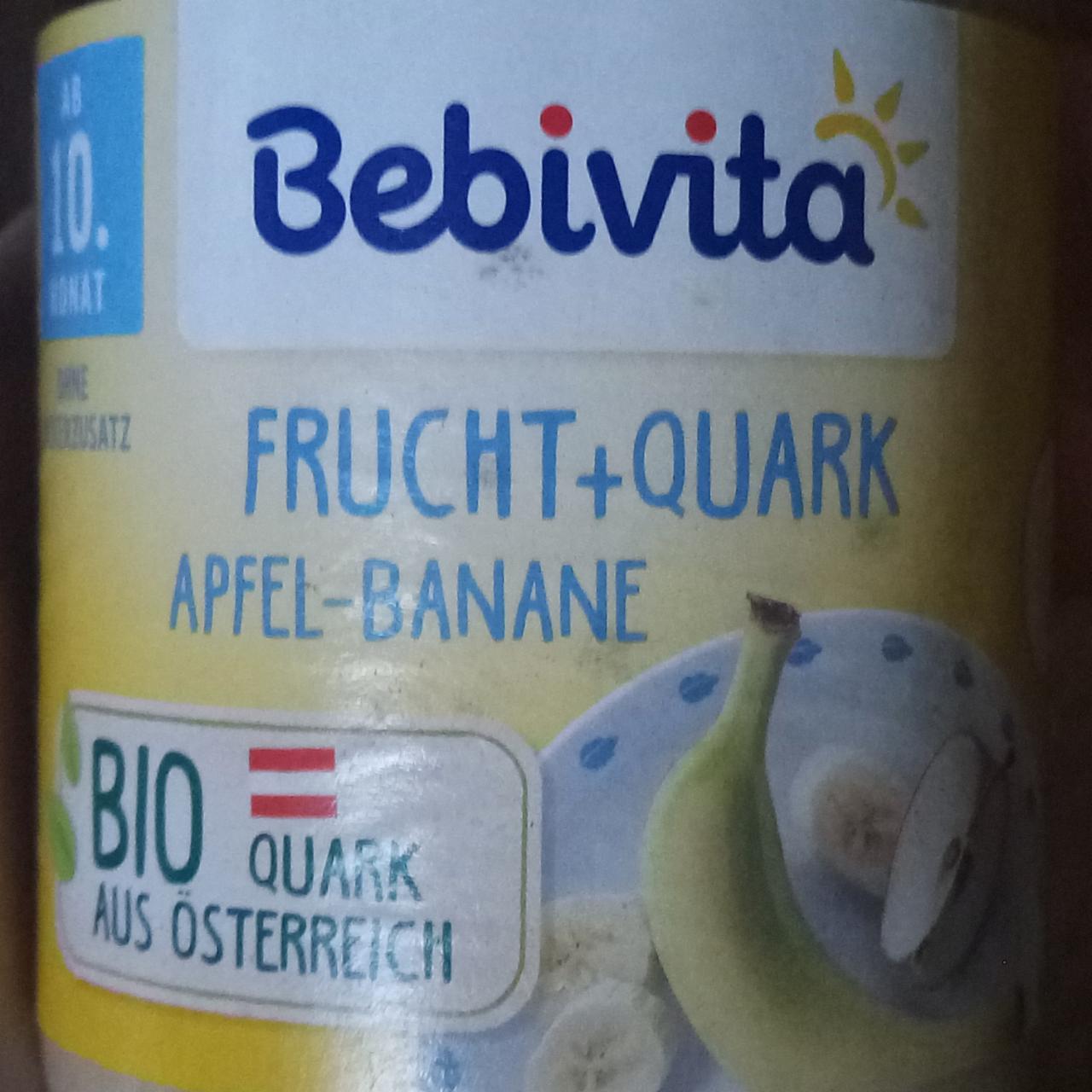 Фото - Frucht+Quark Apfel-Banane Bebivita