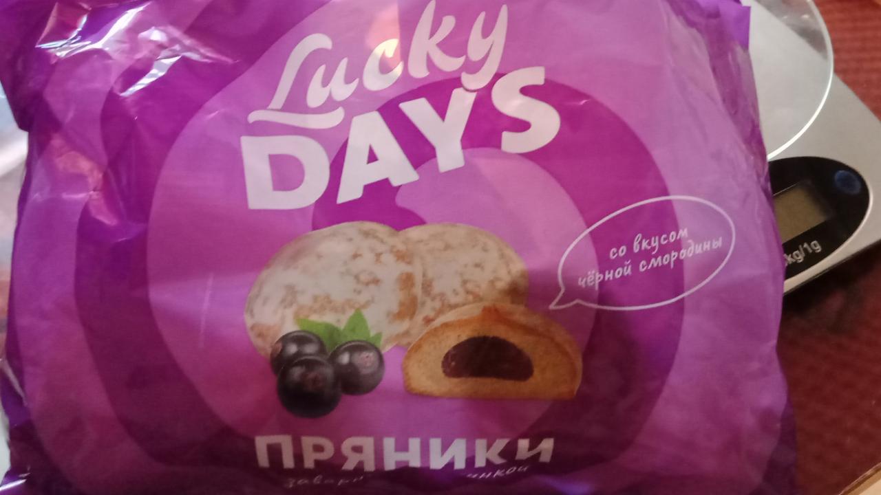 Фото - пряники со вкусом черной смородины Lucky days