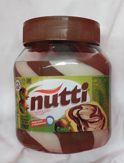 Фото - шоколадно-молочная паста Nutti