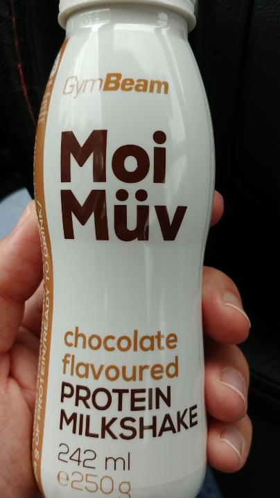 Фото - протеиновый молочный коктейль шоколадный Moi muv GymBeam