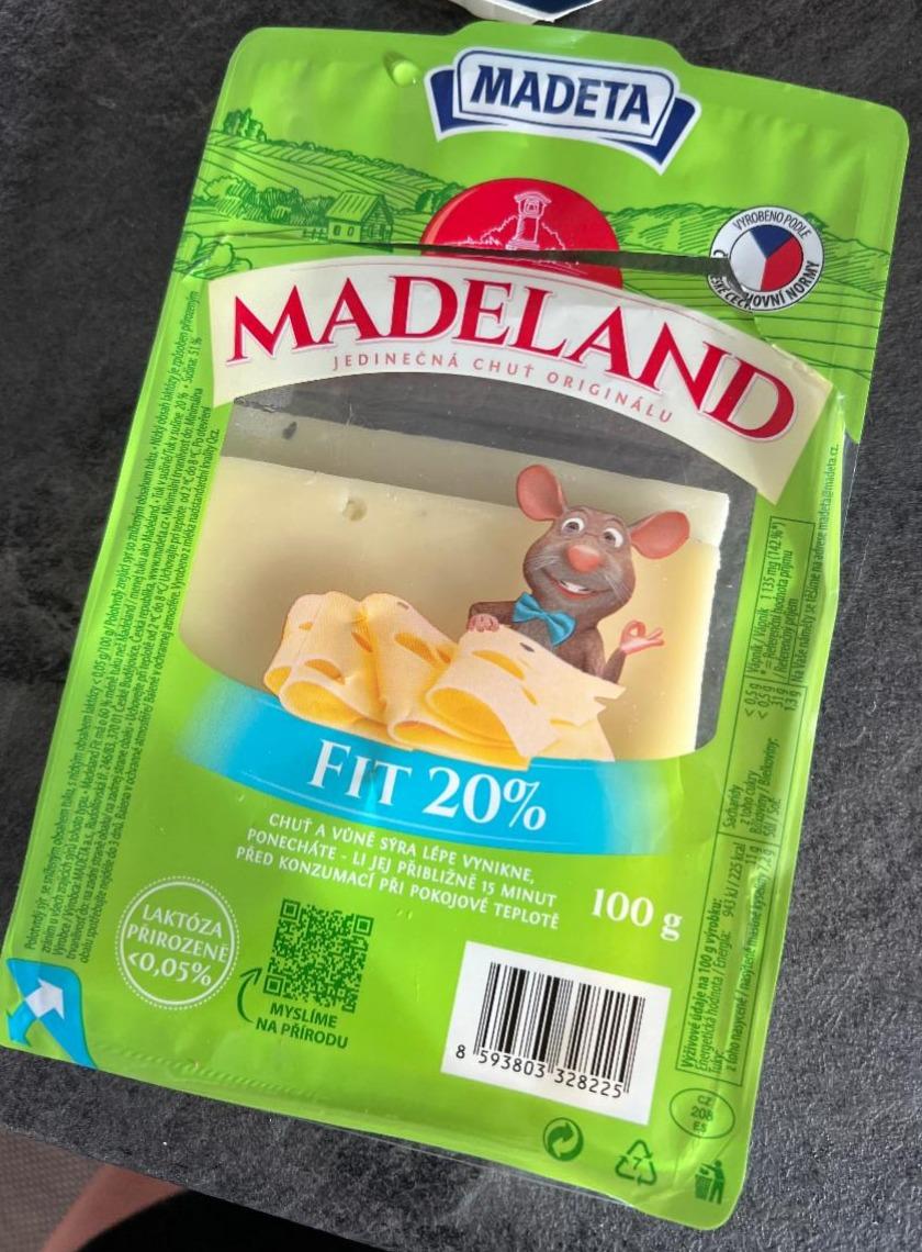 Фото - Сыр 20% Madeland Madeta