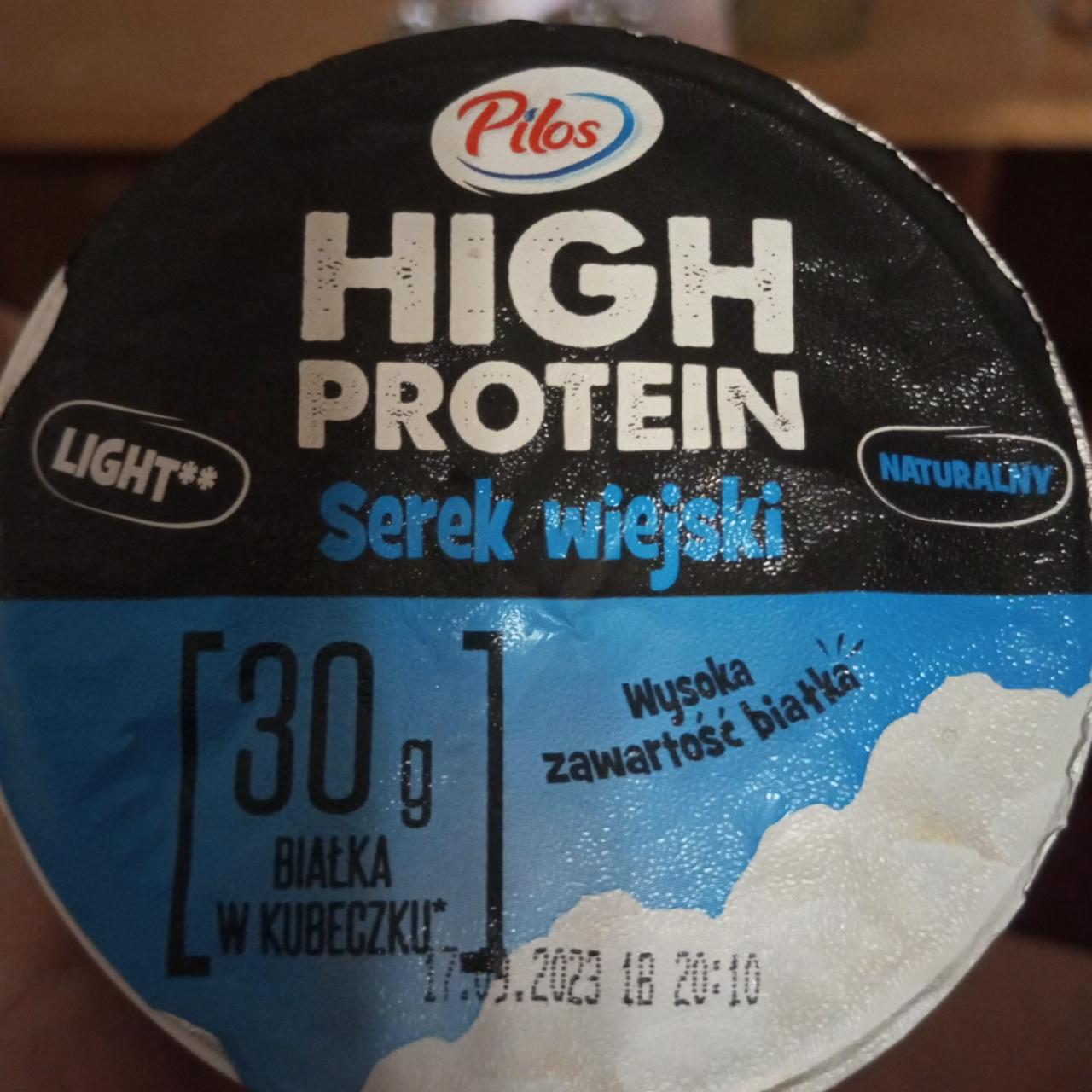 Фото - Serek wiejski High Protein Pilos