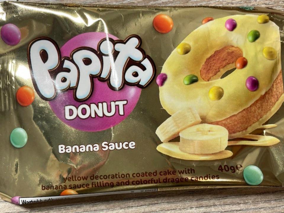 Фото - Donut banana sauce Papita