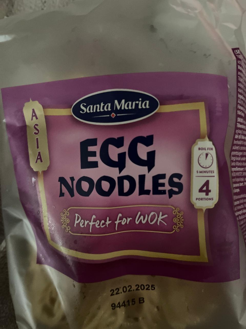 Фото - Egg noodles Santa Maria