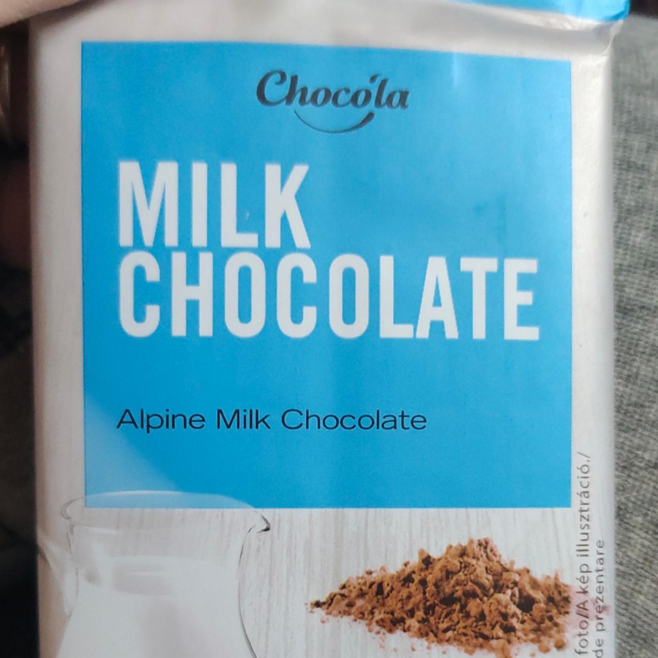 Фото - Шоколад молочный Alpine Milk Chocolate Chocola