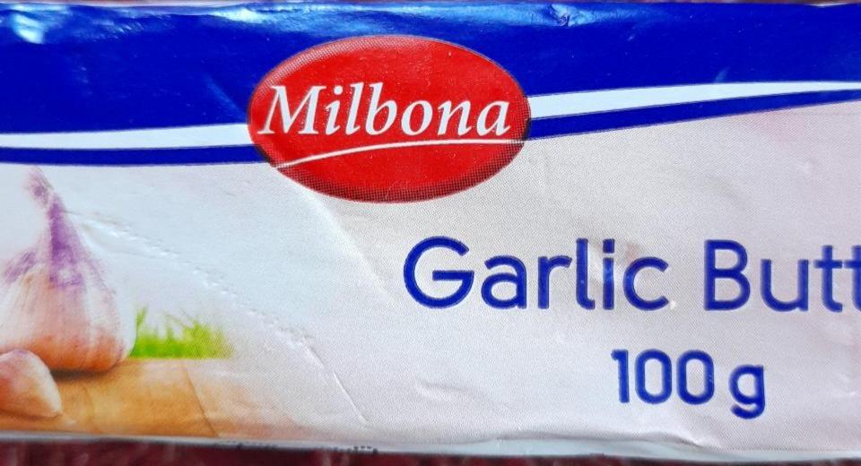 Фото - Масло сливочное чесyочное Milbona