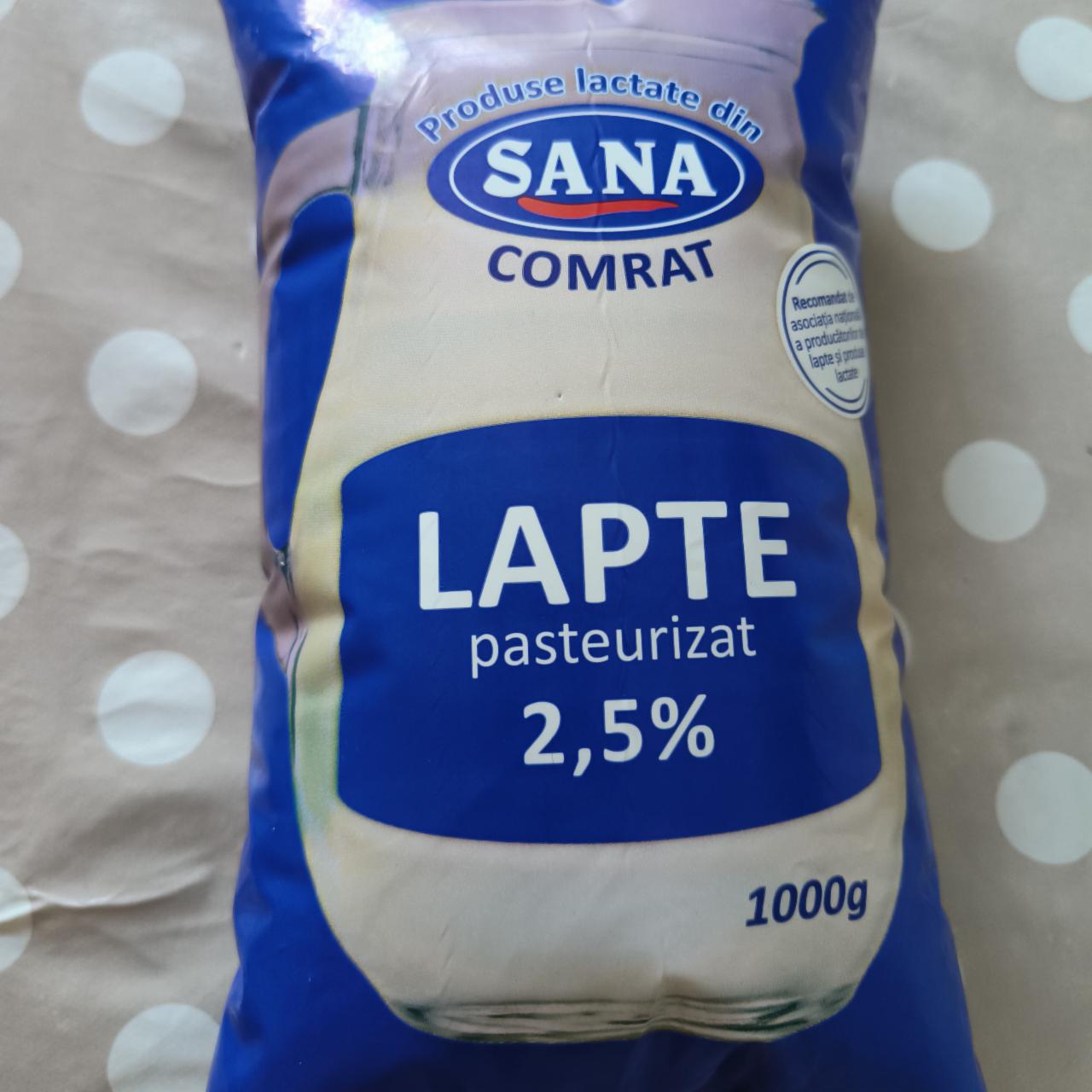 Фото - Молоко Lapte 2.5% Sana