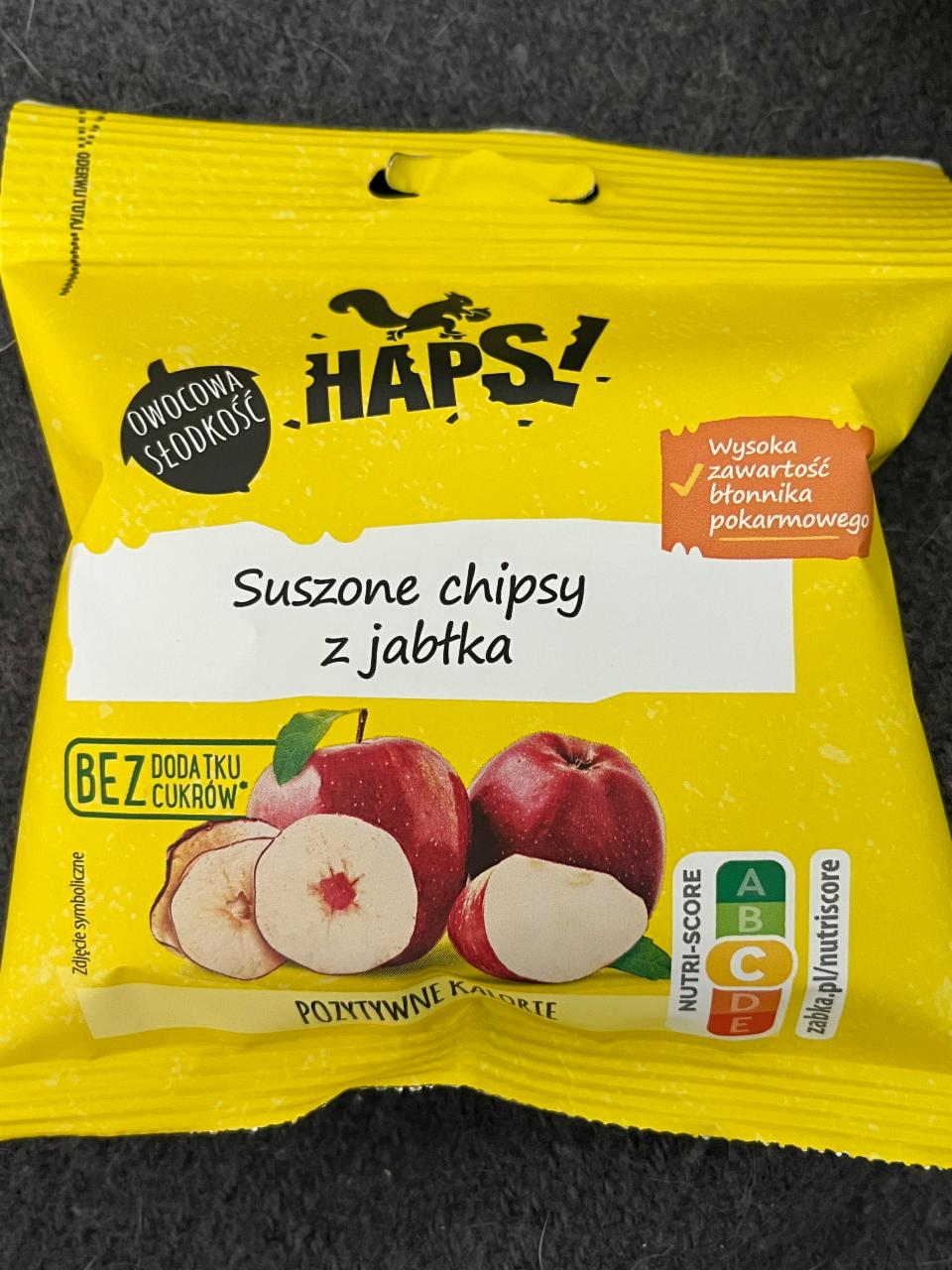 Фото - Чипсы сушеные яблочные Haps!
