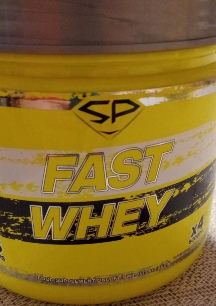 Фото - Сывороточный протеин Fast whey Сливочный шоколад SteelPower