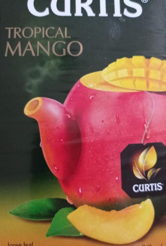 Фото - Чай зеленый байховый ароматизированный Tropical Mango Curtis