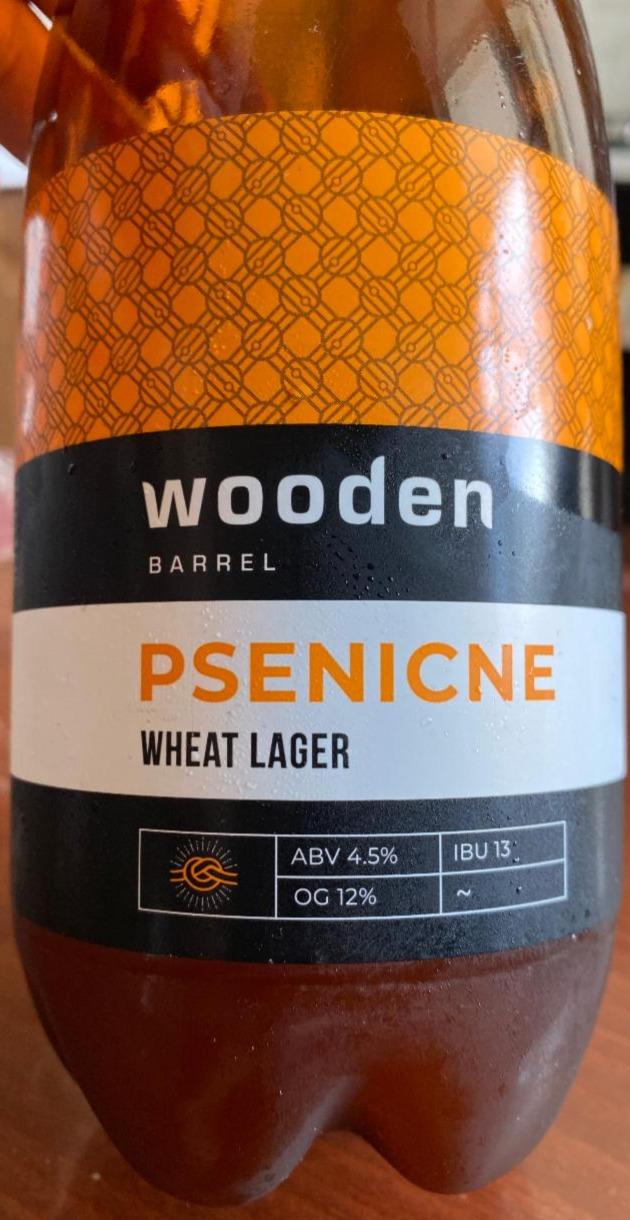 Фото - Пиво psenicne wheat lager Wooden Barrel
