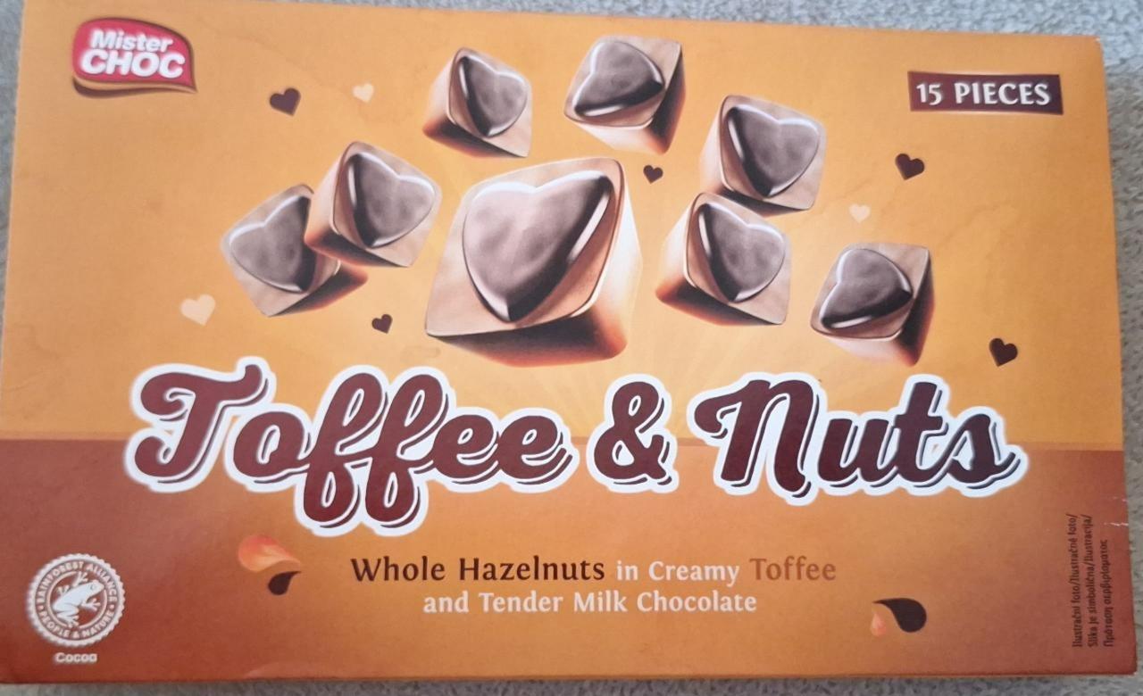 Фото - Конфеты шоколадные Toffee and Nuts Mister Choc