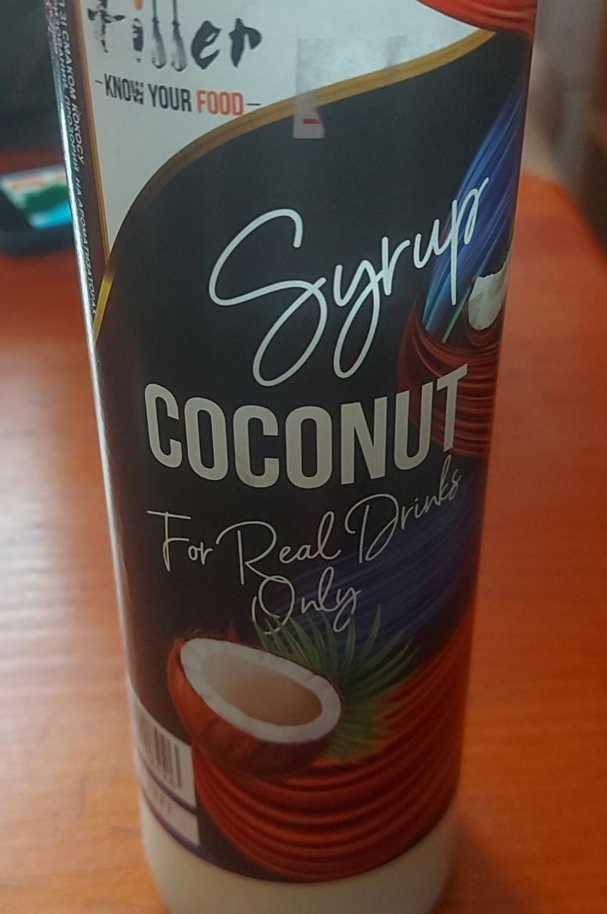 Фото - Сироп со вкусом кокоса Syrup Coconut Східні ласощі