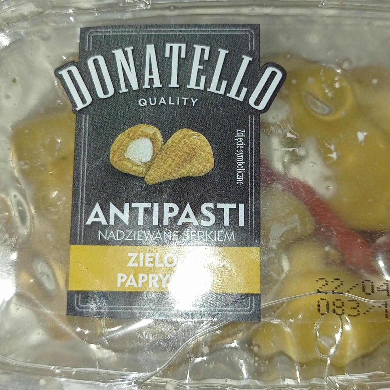Фото - Зеленый перец, фаршированный сыром Antipasti Donatello