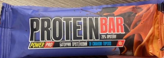 Фото - Батончик Protein Bar 20% протеина вкус орехов Power Pro