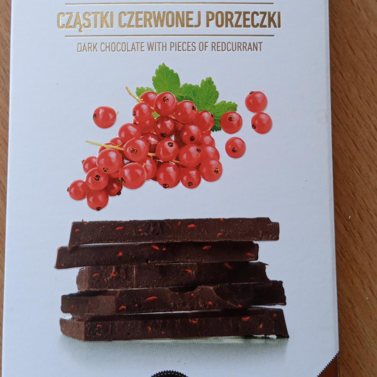 Фото - темный шоколад с красной смородиной Gorzka E.Wedel