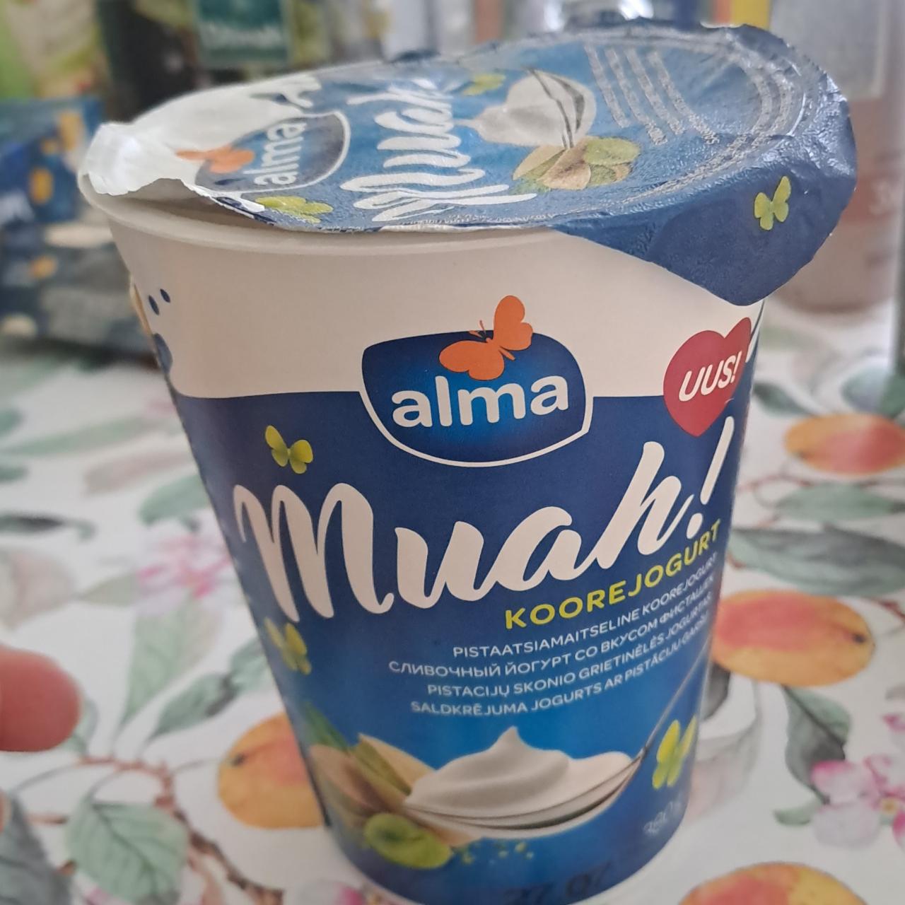 Фото - Сливочный йогурт alma