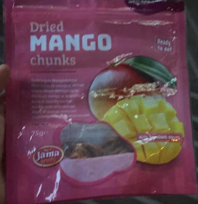 Фото - Сушеные манго Dried Mango Jama Fruits
