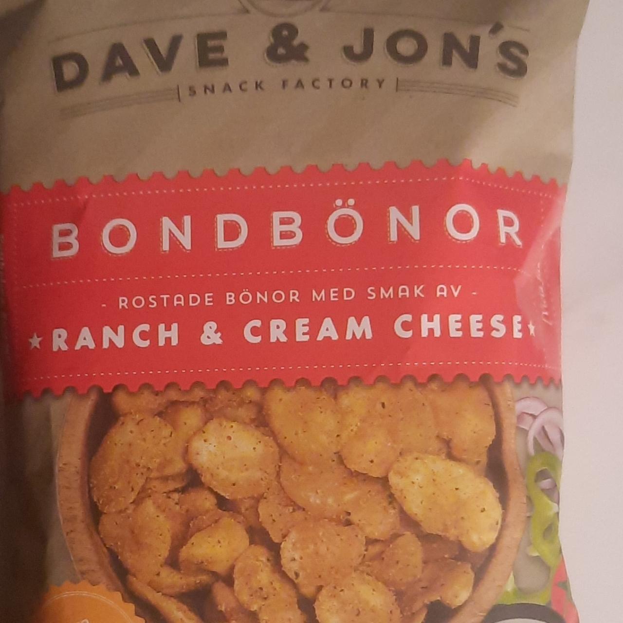Фото - Bondbonor ranch&cream cheese Dave&Jon's