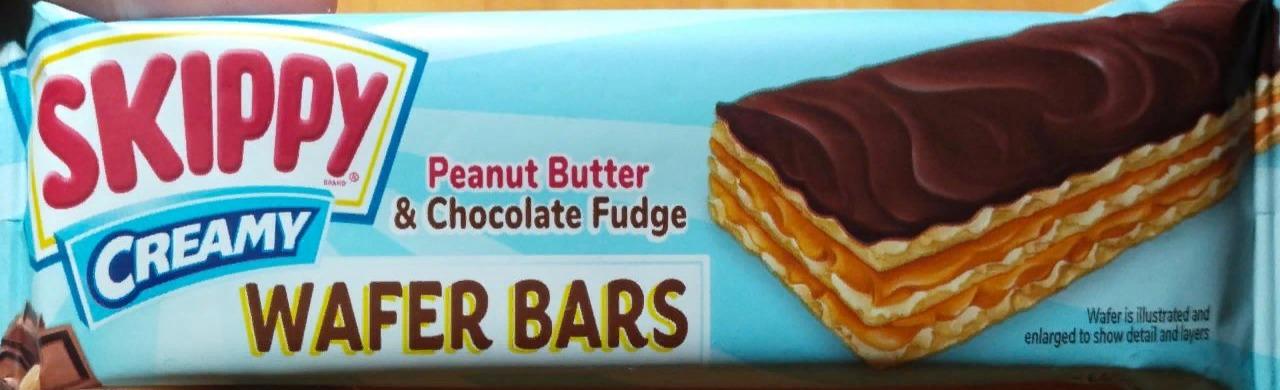 Фото - Wafer bars Peanut Butter&Chocolate Fudge Skippy