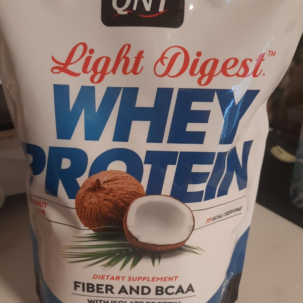 Фото - Light Digest Whey Protein Coconut QNT
